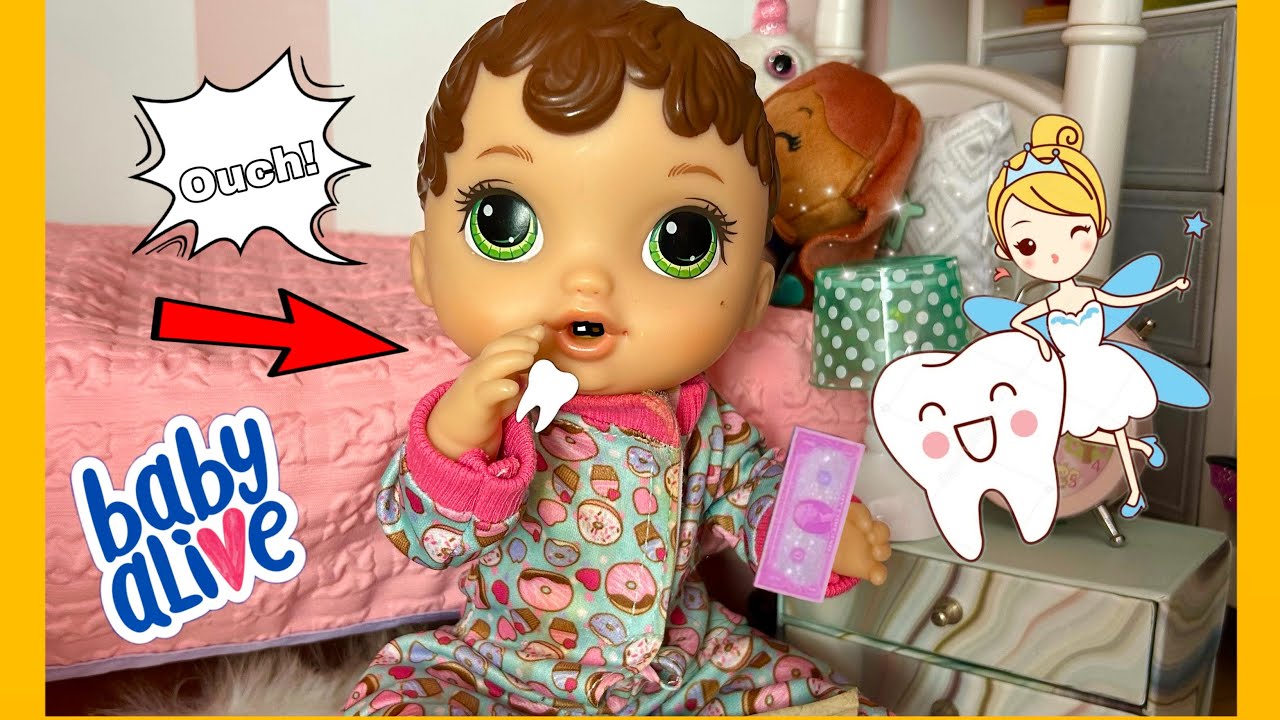 BABY ALIVE Zoe loses a Tooth! 🦷