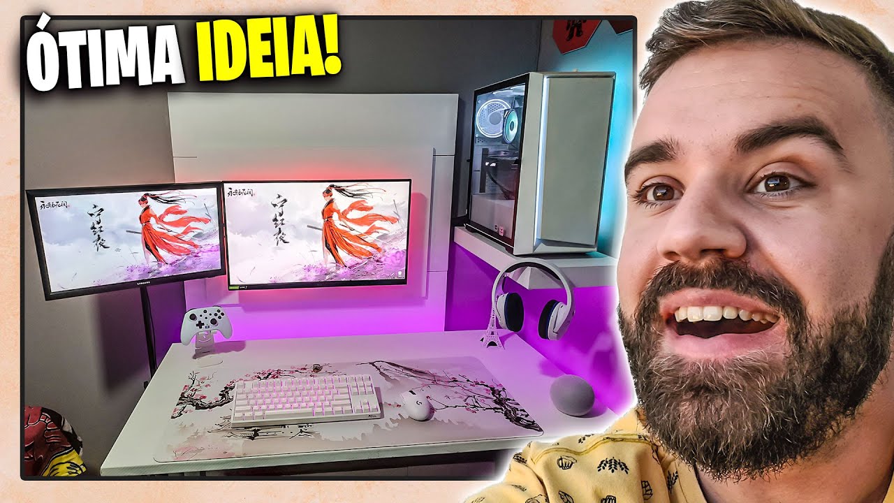 SETUP LINDO EM POUCO ESPAÇO! - Setup dos inscritos