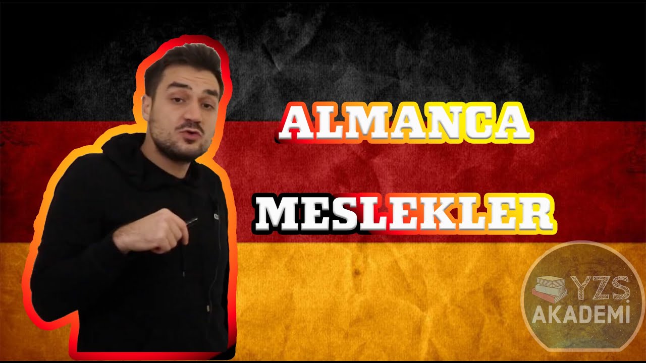Almanca A1 Dersleri | 6 |  der Beruf - die Berufe / Almanca Meslekler Ders Anlatımı #arbeiten #als