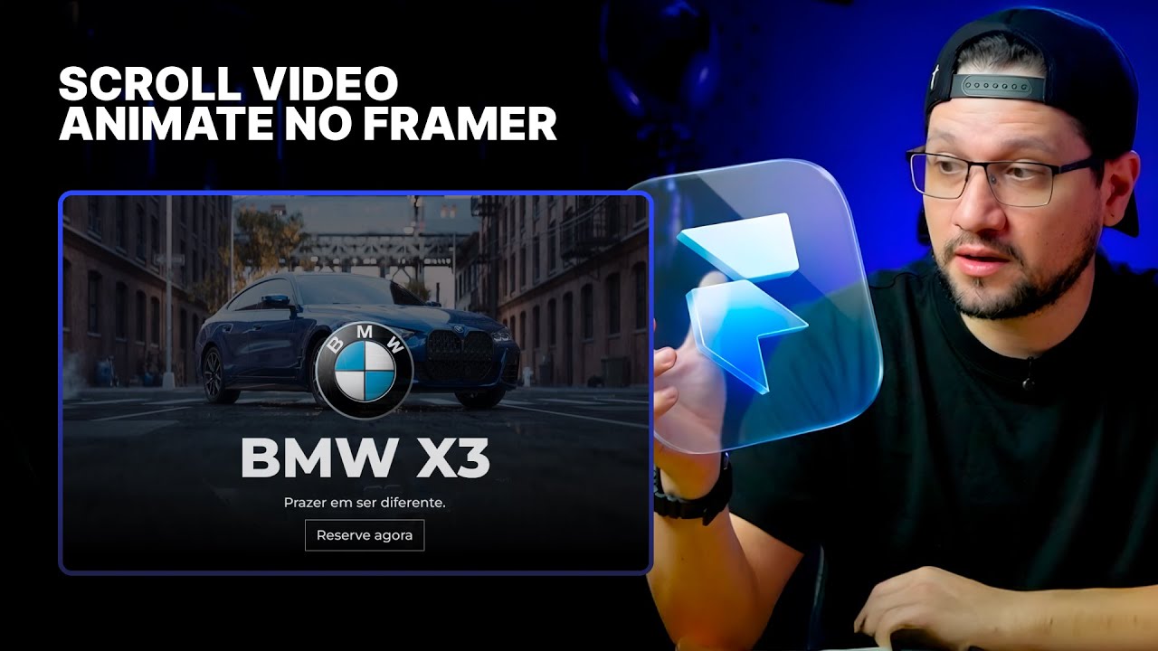 🔥 EFEITO SCROLL VIDEO NO FRAMER Inspirado no site do GTA 6! TUTORIAL COMPLETO 🚀 Ficou Insano!