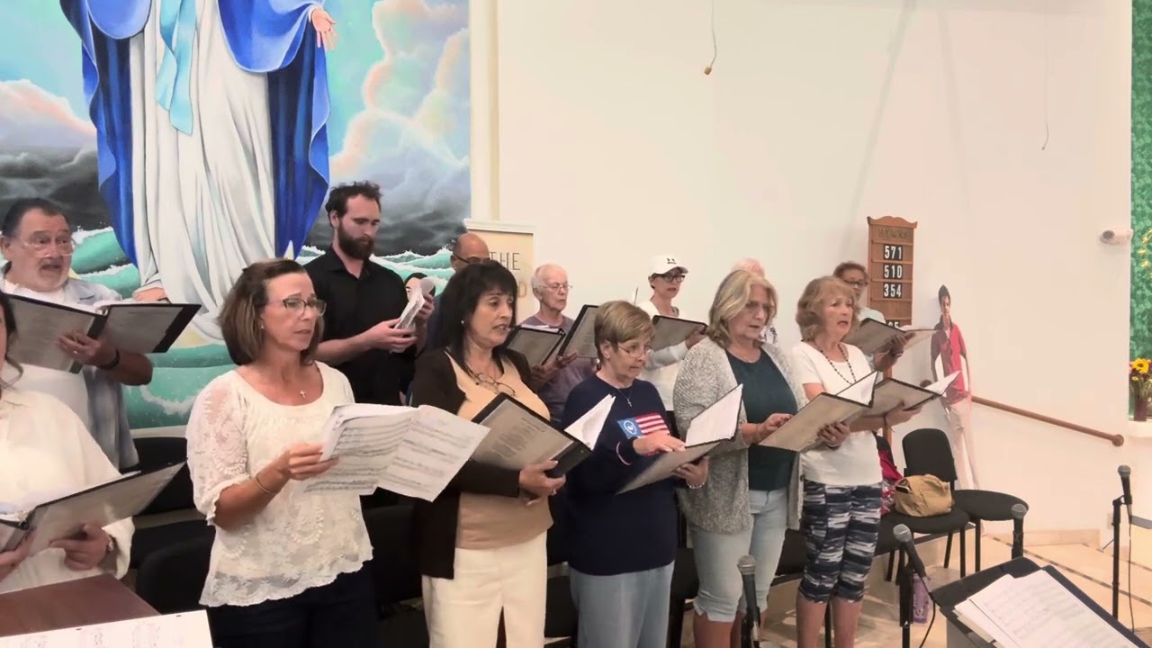 Gloria Rehearsal