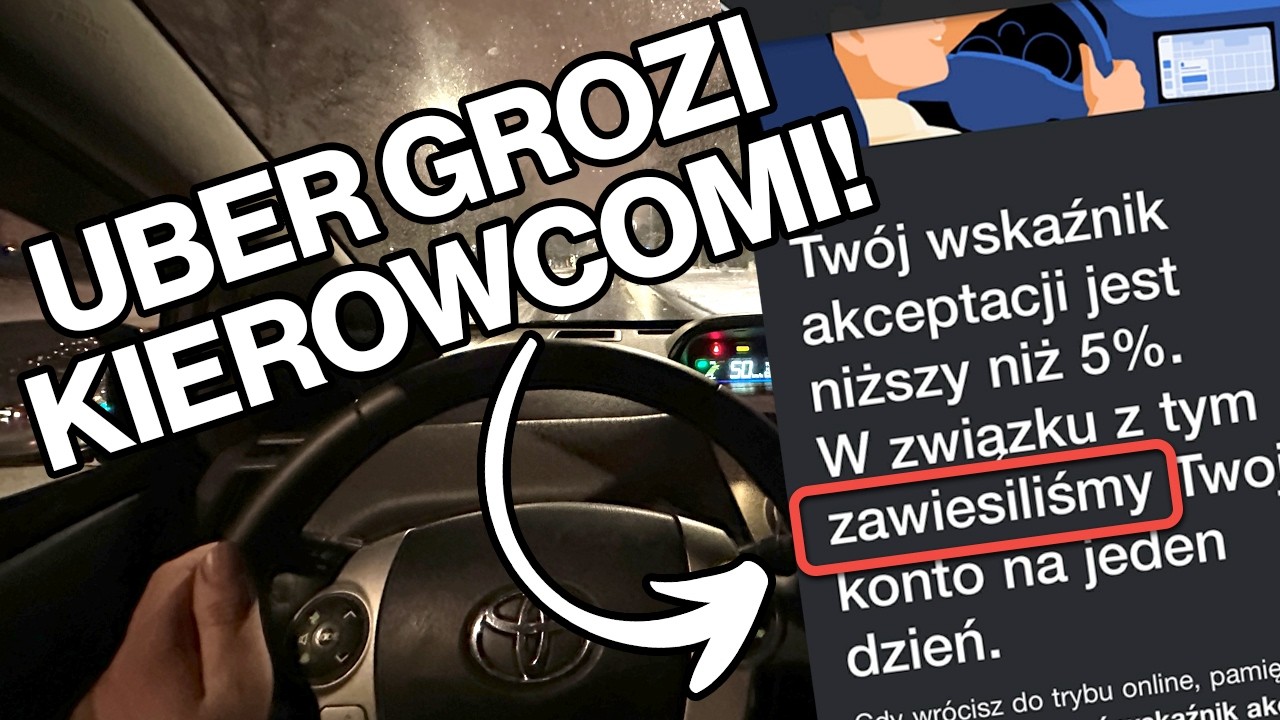 UCIEKAM PRZED BANEM NA UBERZE