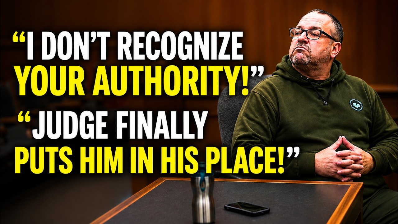 Sovereign Citizen Claims Tribal Membership Makes Him Untouchable &mdash; Judge SHUTS Him DOWN