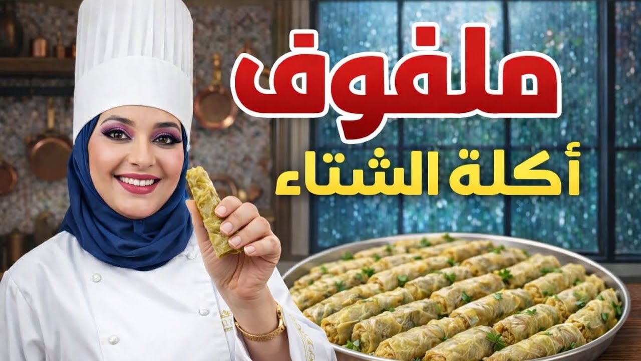 أطيب وألذ محشي ملفوف (كرنب) ممكن تذوقوه! مع سر الخلطة والتسوية الصحيحة ليكون دايب دووب 😋