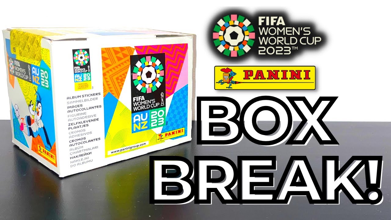 FULL BOX BREAK! | PANINI FIFA WOMEN'S WORLD CUP 2023 STICKERS! | 50 PACK OPENING