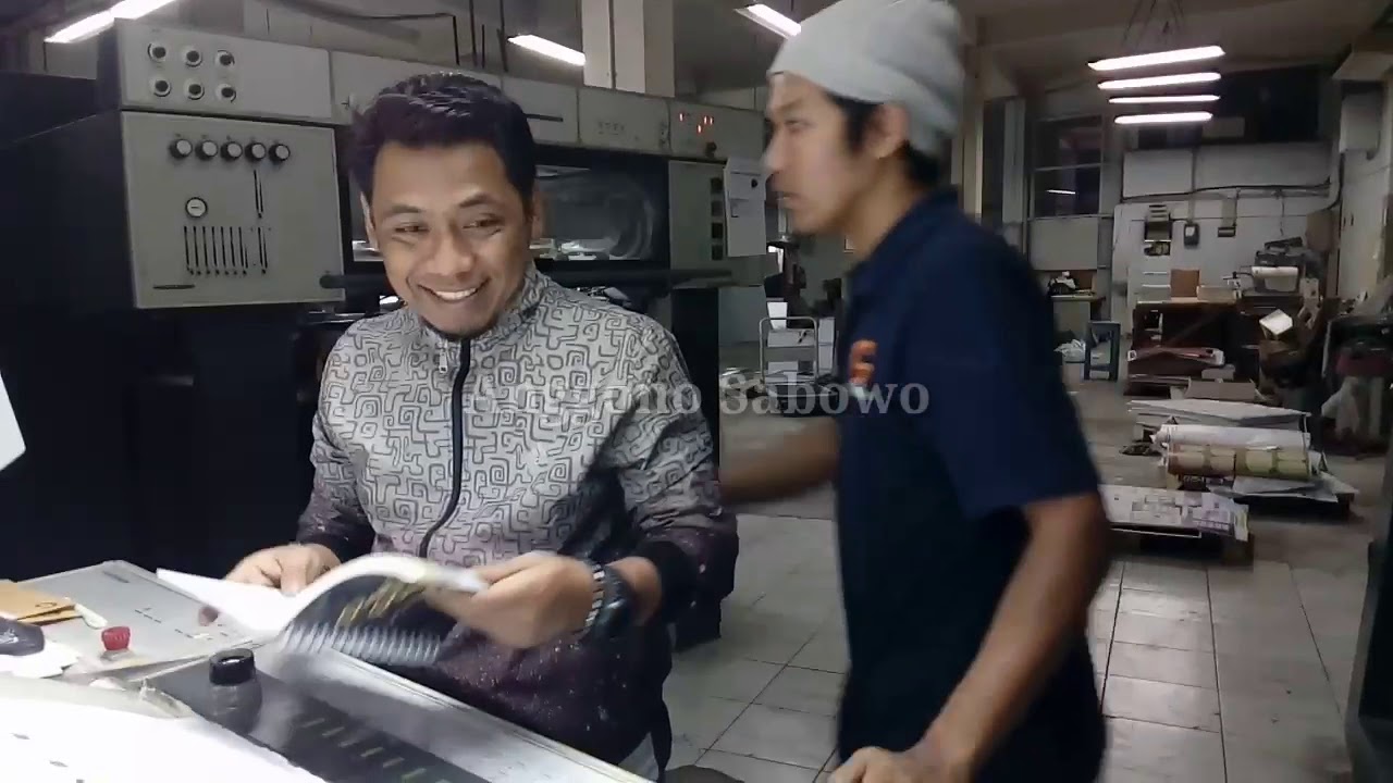 HEIDELBERG SPEEDMASTER 102 || proses cetak