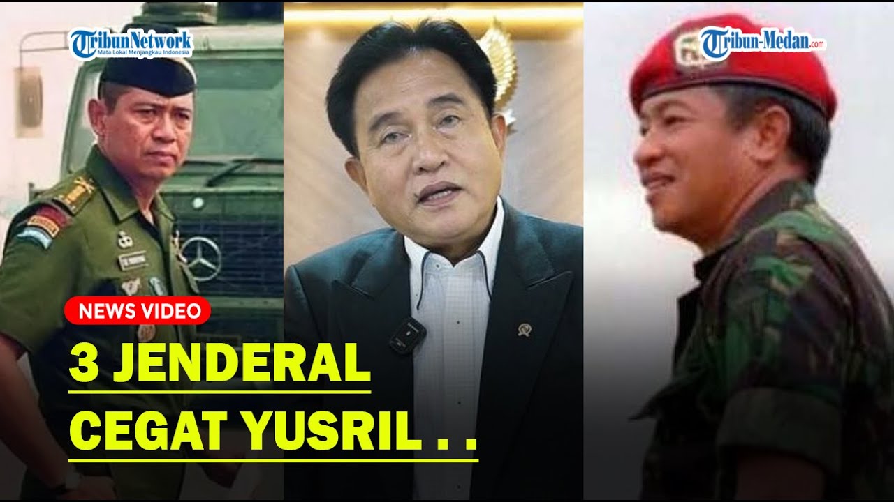 YUSRIL Cerita Dicegat 3 Jenderal sebelum GusDur Dimakzulkan