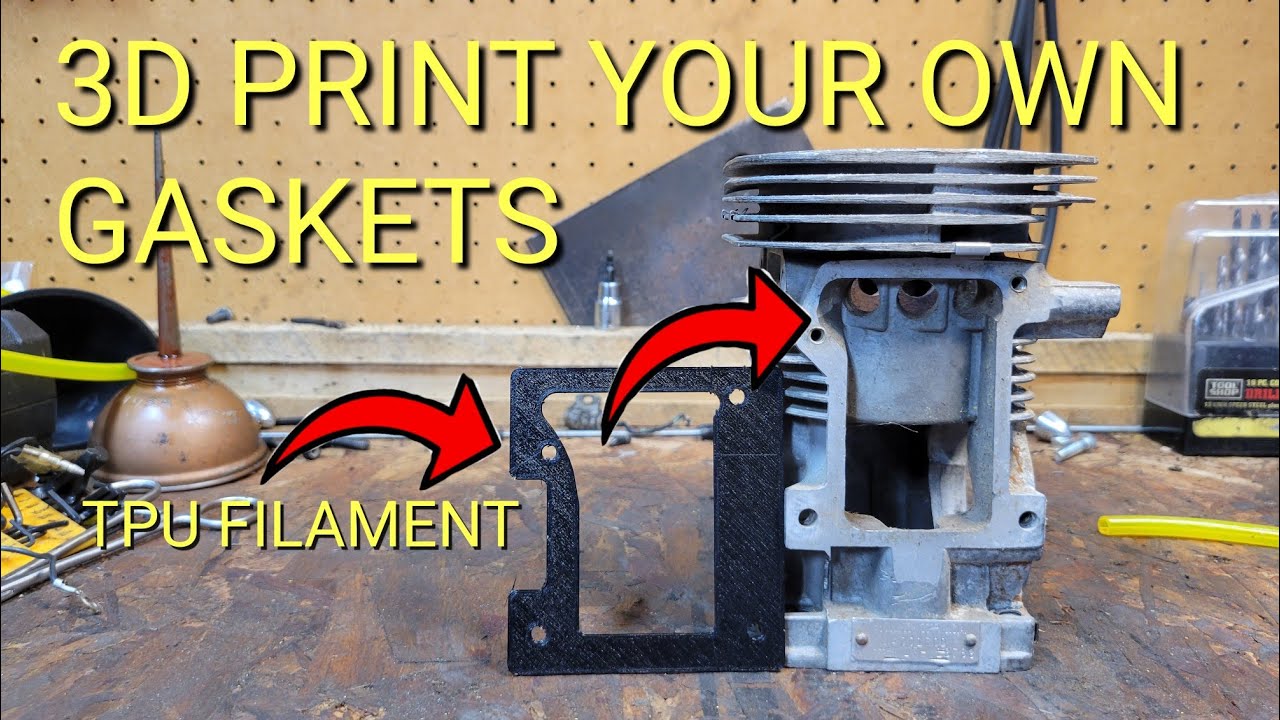 3D Print Your Own Gaskets?? Let's Give It A Try! Part 1
