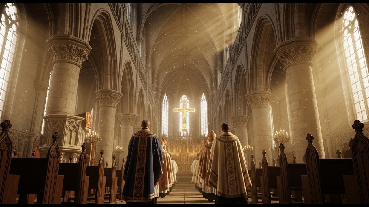 Chorał Gregoriański na Ukojenie Duszy ✝️ Ps 94,19 „Gdy mnożą się troski w sercu…” — Cisza Nocy