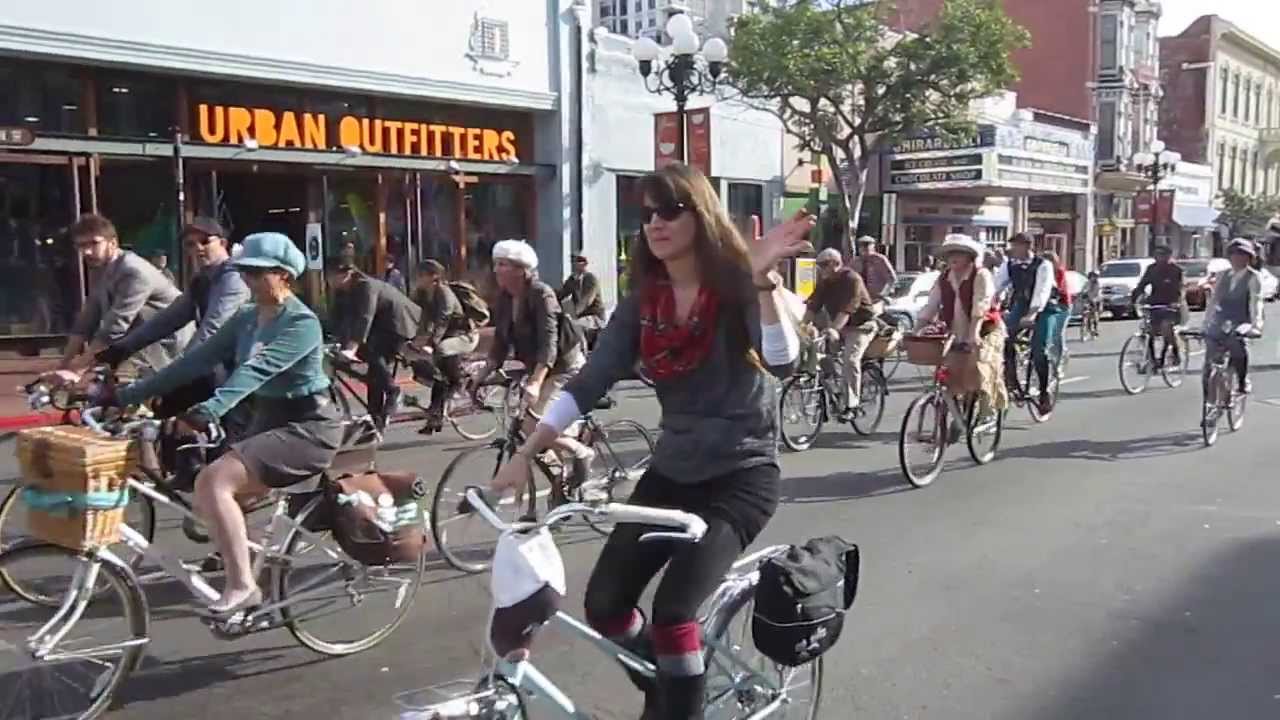 Tweed Ride---San Diego 5th Annual Tweed Ride 2013---Video #3