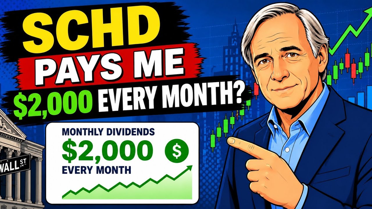 Мой план портфеля SCHD для получения $2000 пассивного дохода в месяц