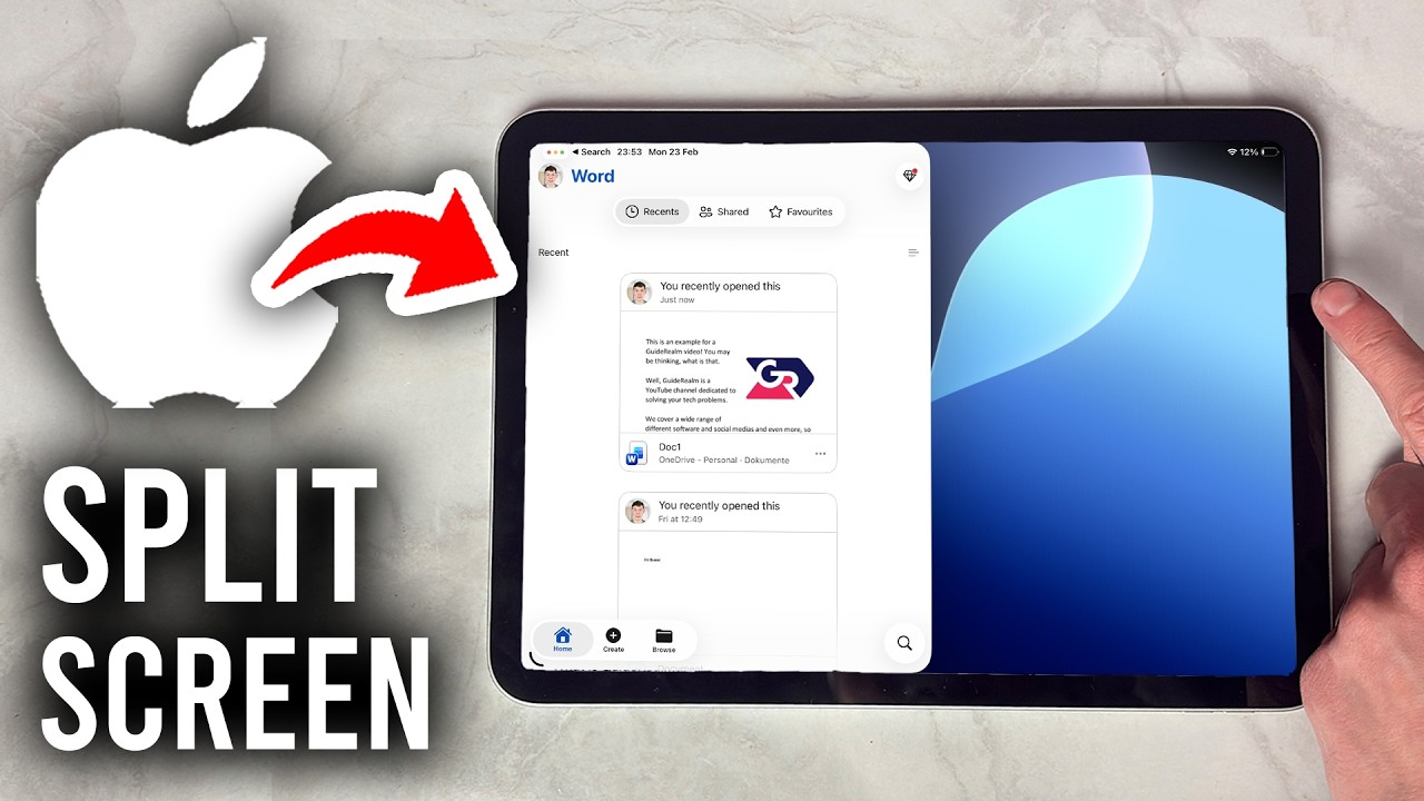 iPad: How To Split Screen & Multitask