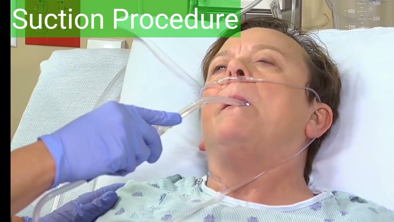 suctioning procedure