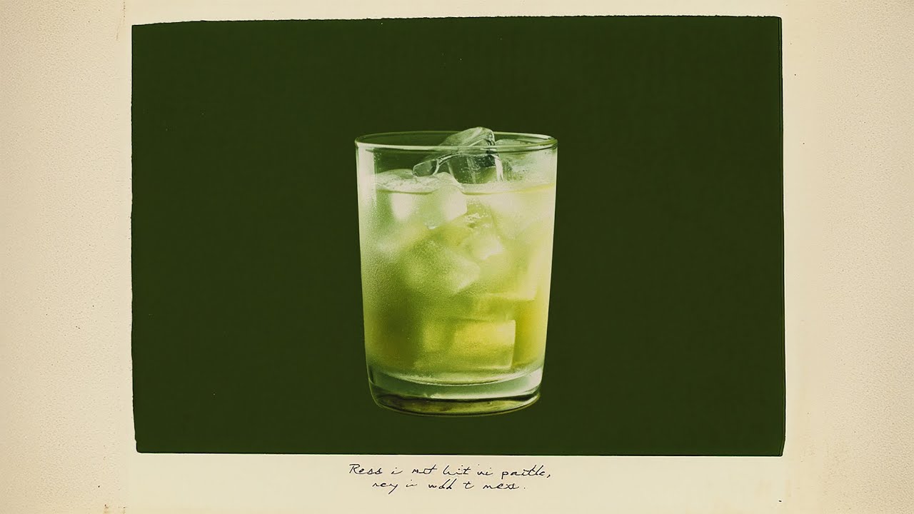 Iced Green Tea.