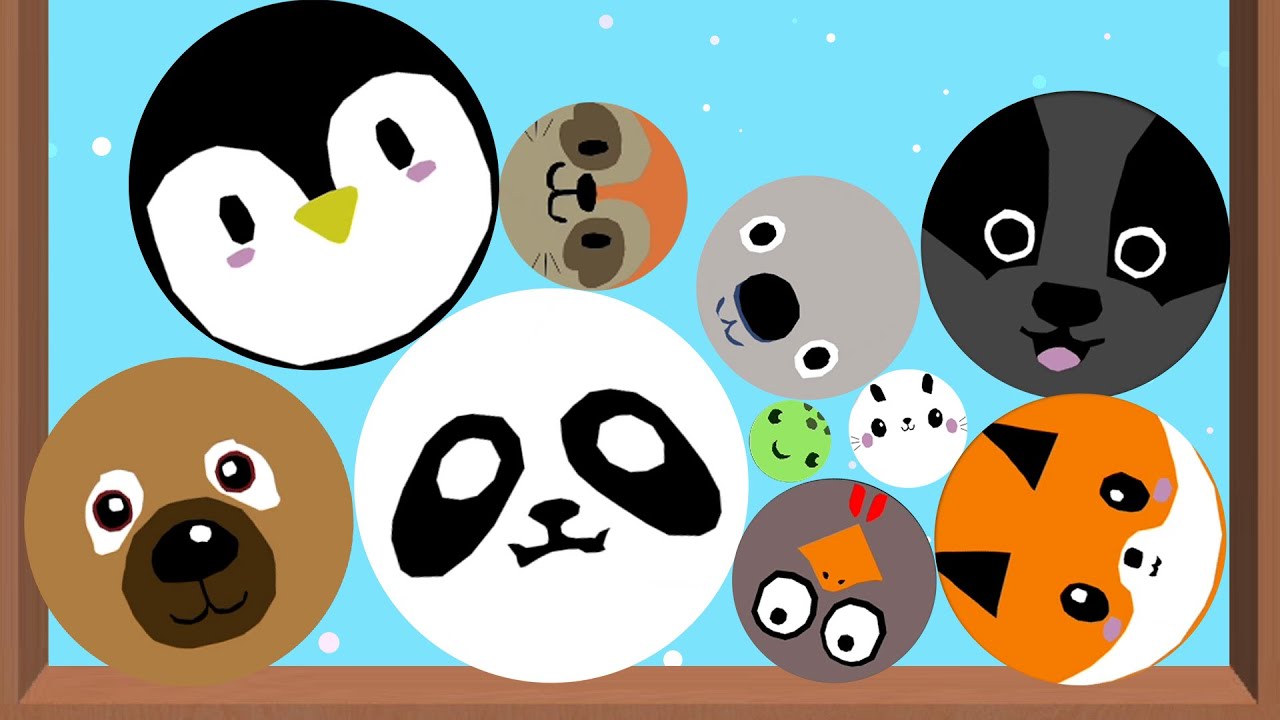 Merge Animals - 2048 Merge Balls (Suika Ball) DropAndMerge Puzzle Game Fun, Fruit Juicy Merging