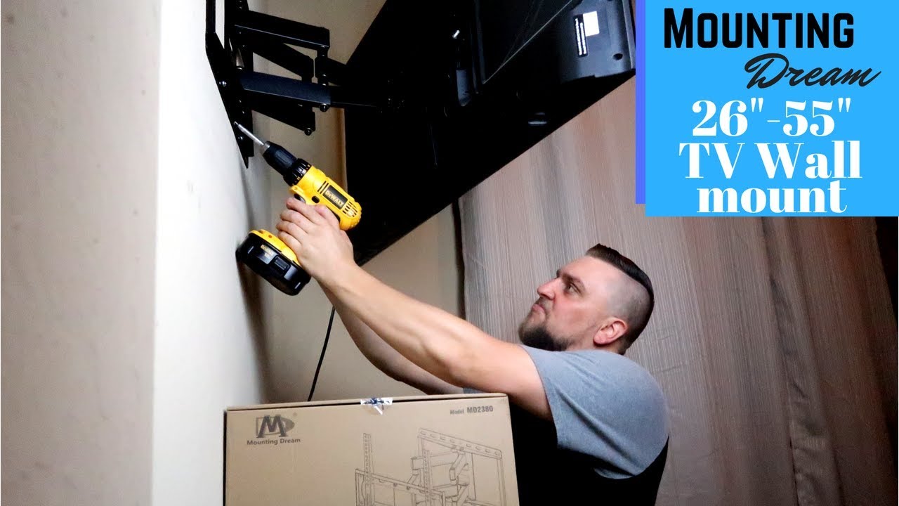 How I hung my TV with no studs