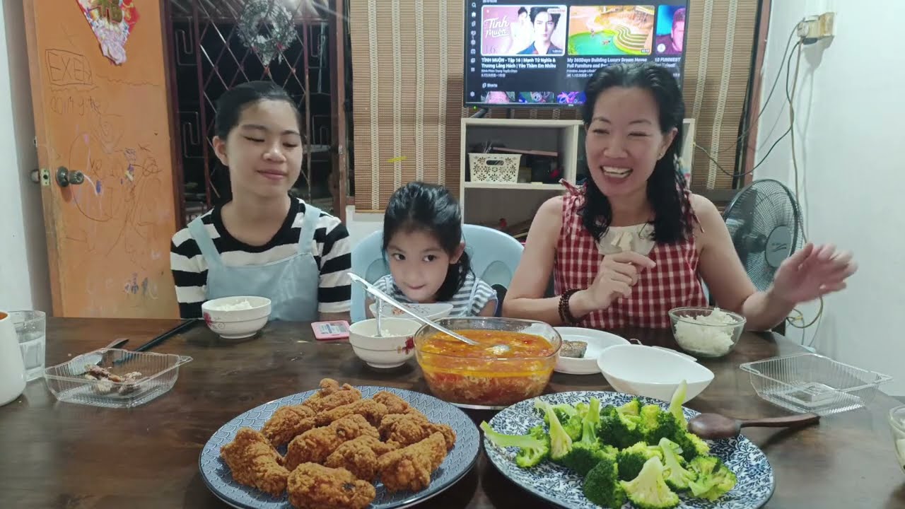 Vlog #cuối tuần  với món  gà  rán, cuộc sống malaysia