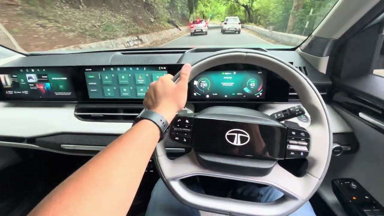 DRIVING 2026 Tata SierraEV Empowered With 75 kWh Battery Pack | Tata sierra ev 2026 | Tata sierra ev