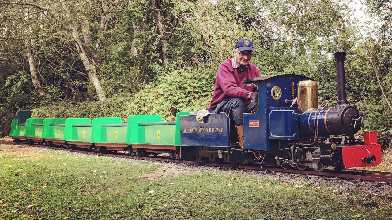 7 1/4 Romulus Running at The Teesside Small Gauge Railway