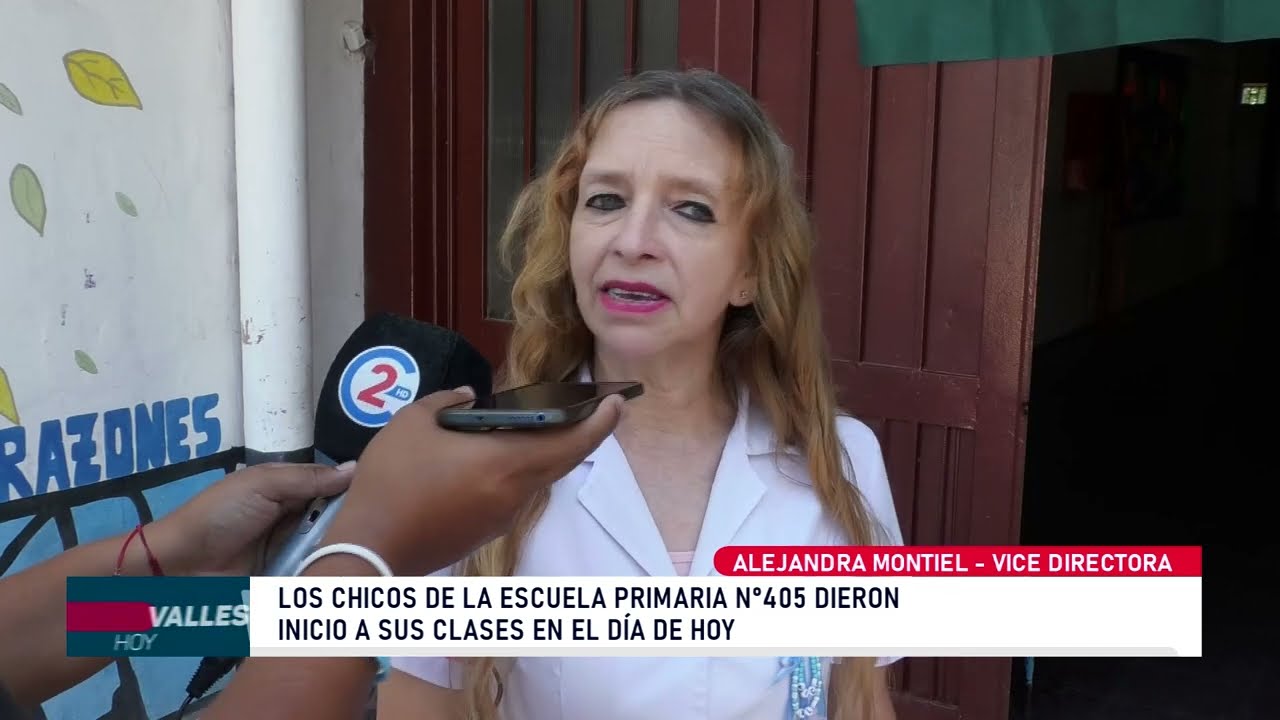 Inicio del Ciclo Lectivo en la Escuela Primaria N°405 de Perico