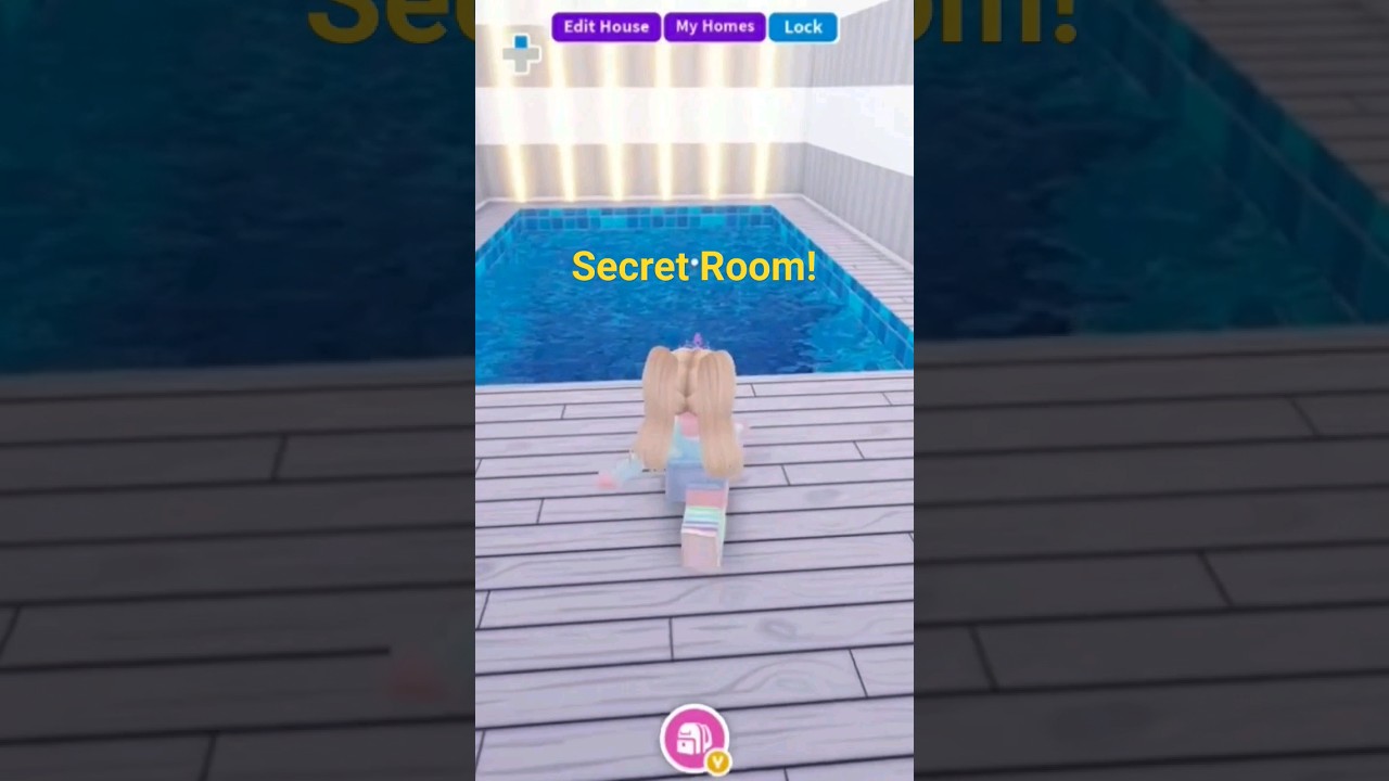 Secret Room in Adopt Me Hillside Mansion! #gaming #roblox #adoptme #adoptmehouse #secret #girlgamer