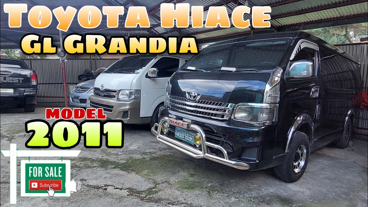 Toyota Hiace GL Grandia 2011 (forsale)Pormado!#grandia #secondhandcars #murangvan #toyota #buynsell