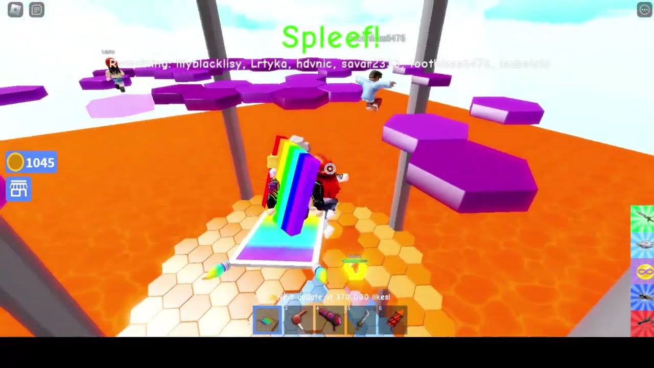 Playing dont press the button 4..