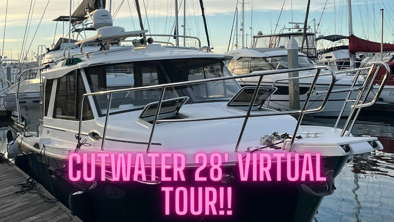 2019 Cutwater 28' Virtual Tour!!