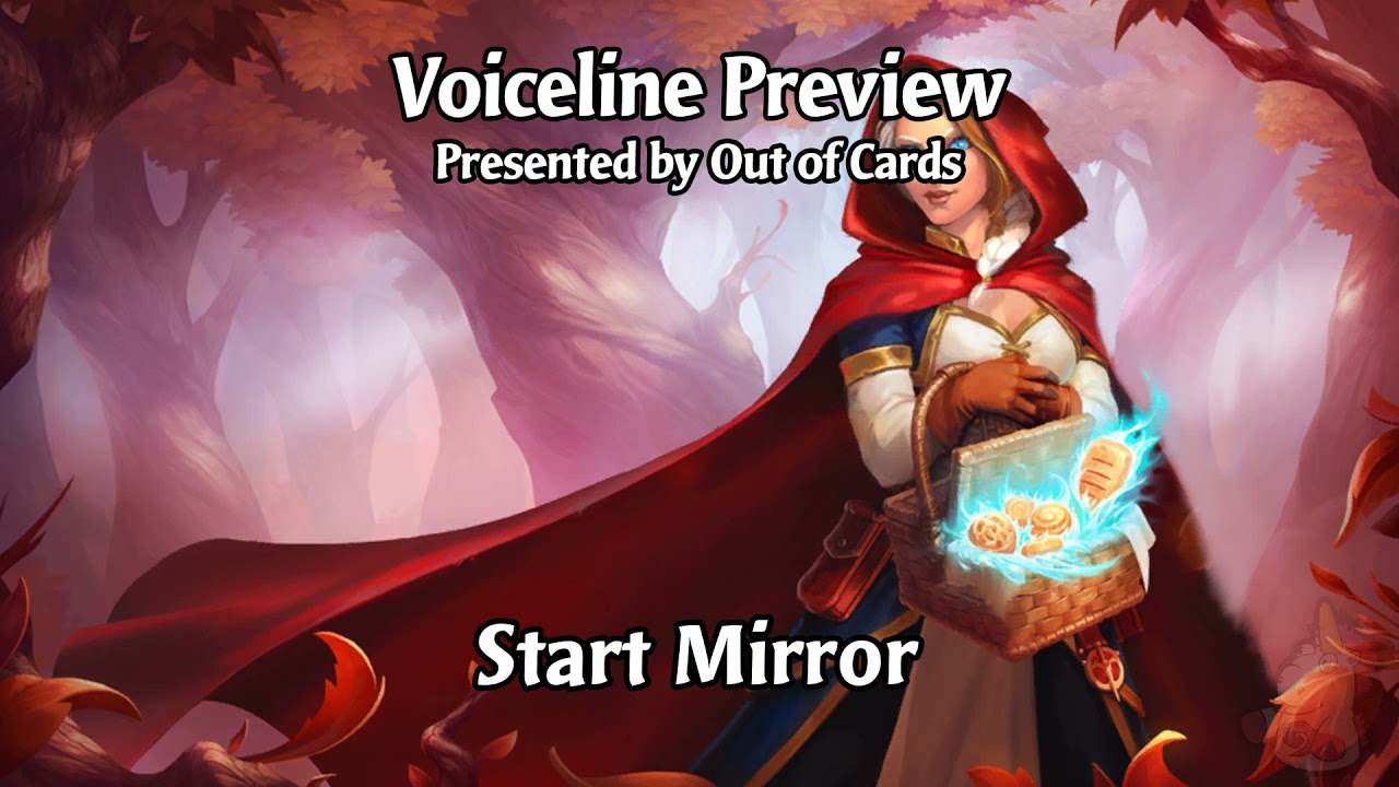 Red Riding Hood Jaina Voicelines Preview - Hearthstone Fairy Tale Hero Skins