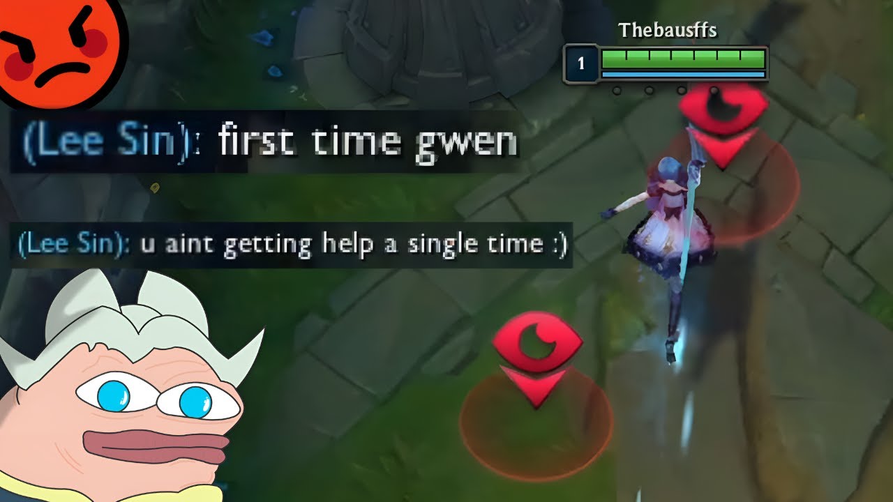 FIRST TIME GWEN 😡 YOU NOT GETTING HELP 😡