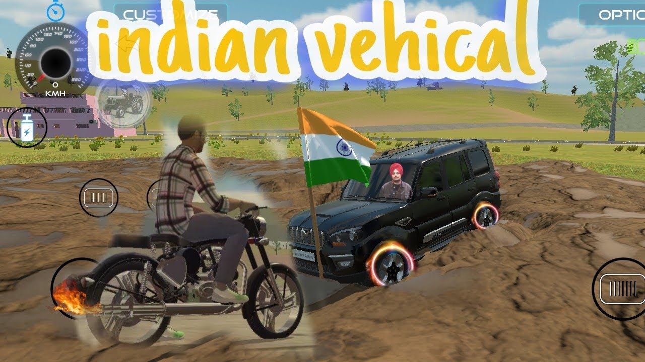 Mahindra scorpio driving video indian vehical game ./ Gadi wala game 