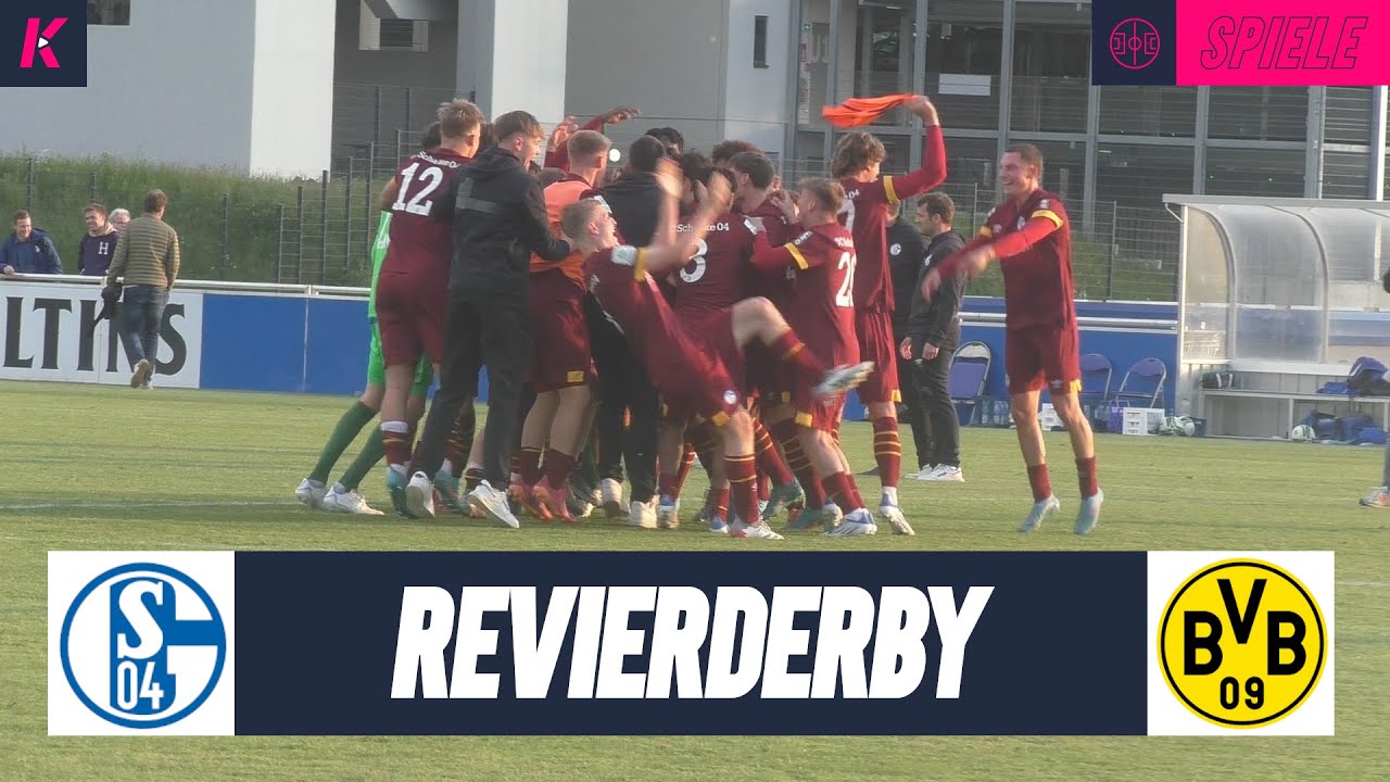 Derby-Finale: Comeback, Doppel-Rot und die Revanche der Knappenschmiede! | Schalke 04 U19 - BVB U19