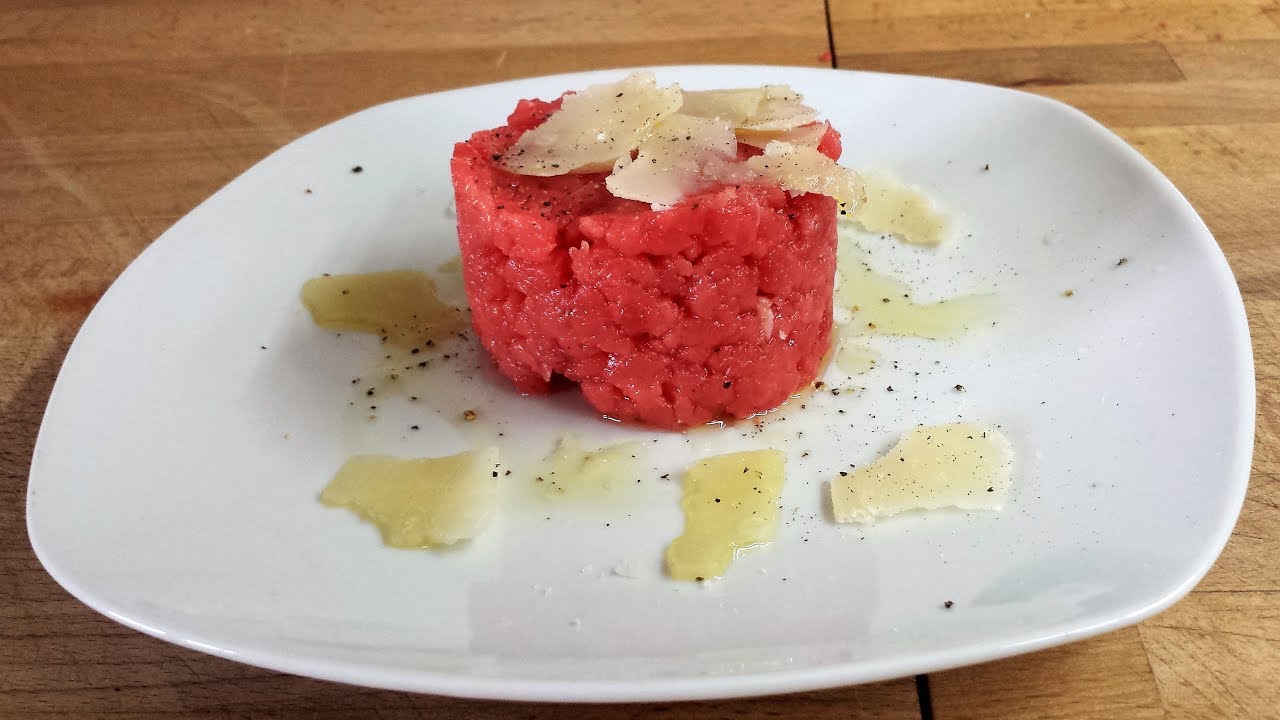 Battuta al coltello di Fassone Piemontese