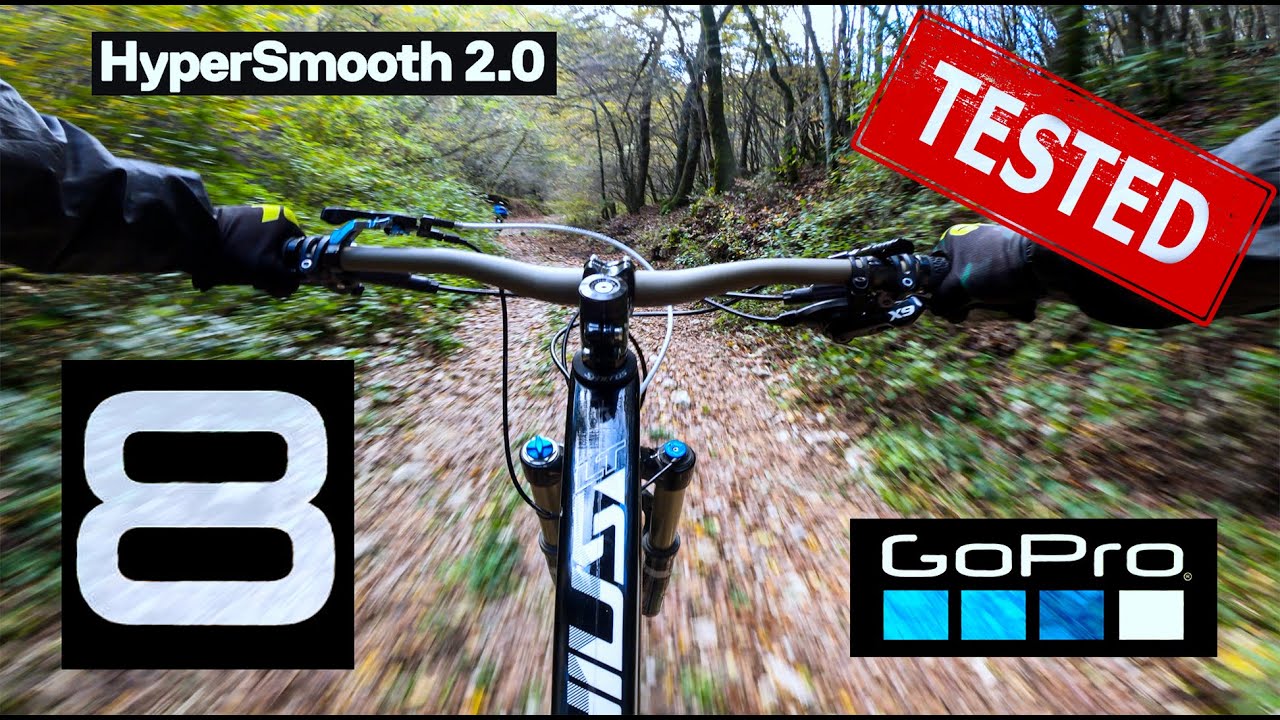 Gopro Hero 8 black - Hypersmooth 2.0 MTB TEST