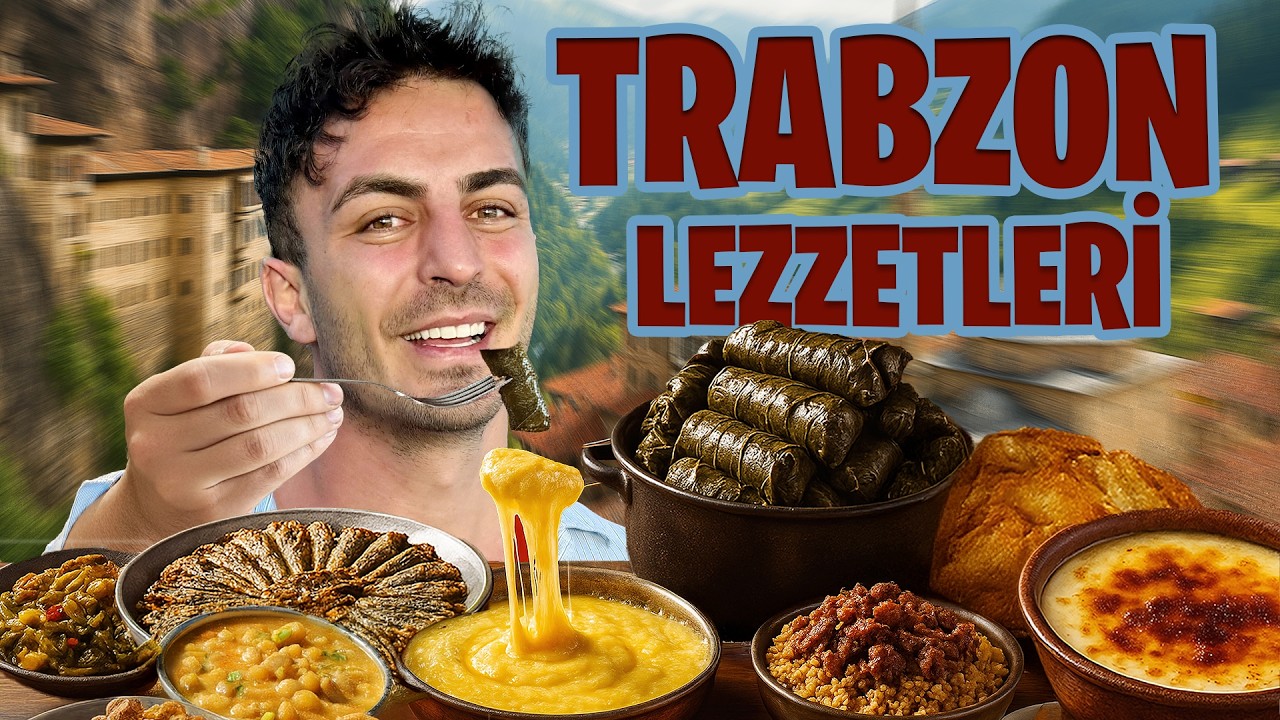 TRABZON'UN EFSANE LEZZETLERİNİ DENEDİM!!
