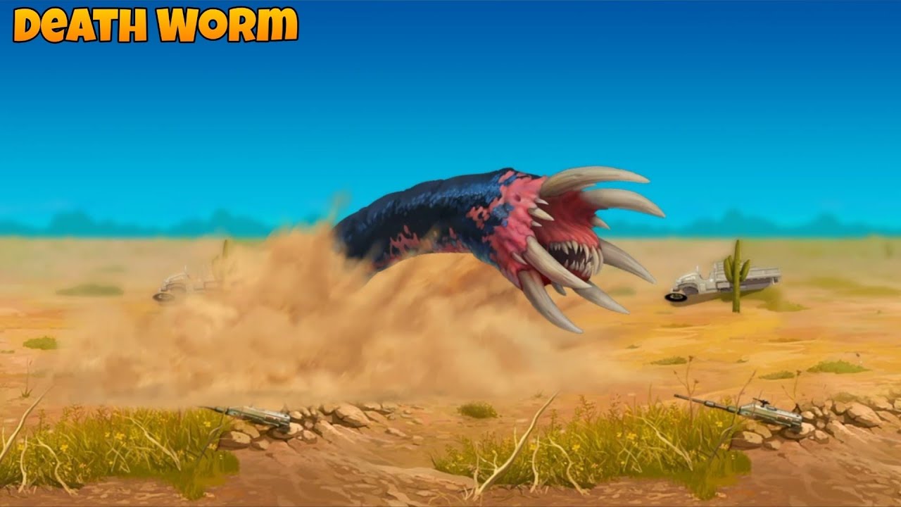 Death Worm 🪱 First Time Play This Game | Death Worm - Android Games