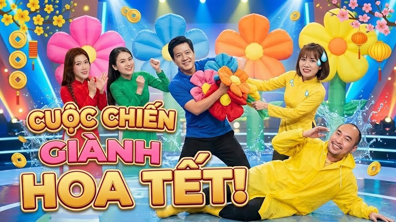 BÙNG NỔ TIẾNG CƯỜI Với Thử Thách Vận Động Đầy Màu Sắc Ngày Tết | 7 Nụ Cười Xuân 2026 | Hài Tết