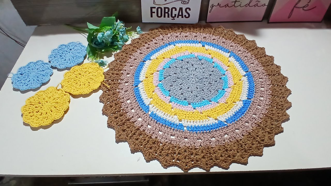 Centro de mesa perfeito 🩵🤎