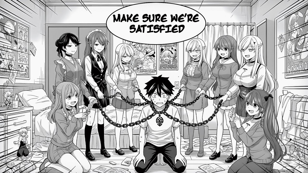 (1-3) He’s Forced Into a Love Contract With Seven Demon Girls and Can’t Hold Back