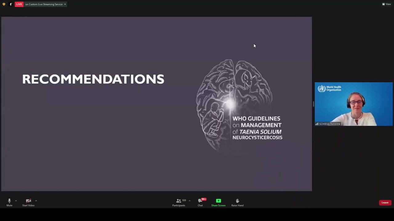 Guidelines on management of Taenia solium neurocysticercosis