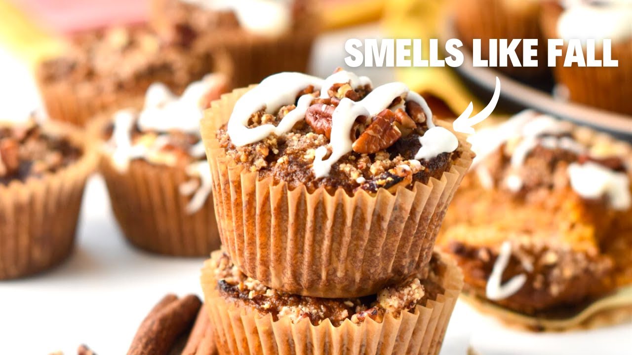 HEALTHY PUMPKIN MUFFINS | Keto Muffins for fall with Almond Flour |Low Carb, Gluten Free