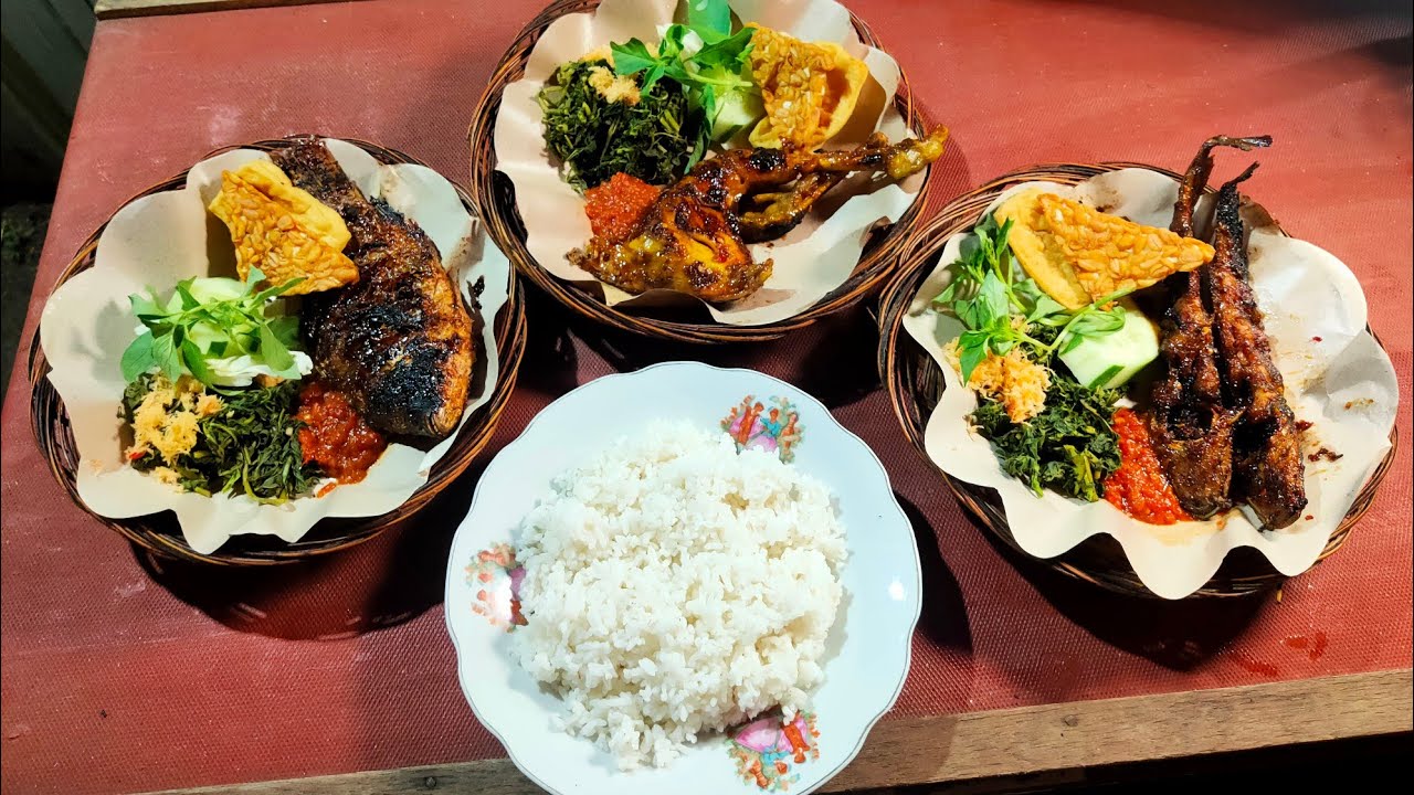 Aneka menu penyetan goreng/bakar enak dan murah!