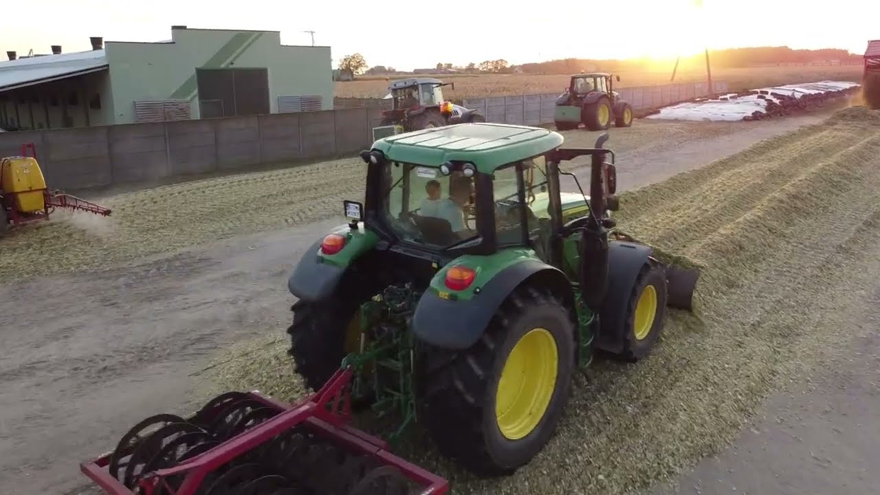 Kiszonka z Kukurydzy2024💥ROMAX✓Claas Jaguar980✓2xFendt✓3xJohn Deere✓Lamborghini✓Ursus C-330✓ŁÓDZKIE📌