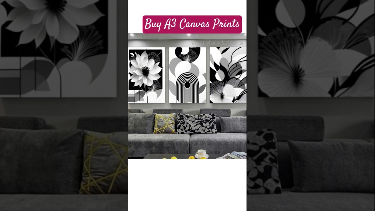 Mybudgetart.com.au I Buy A3 Canvas prints I Art I Decor #viral #shorts #shortsvideo