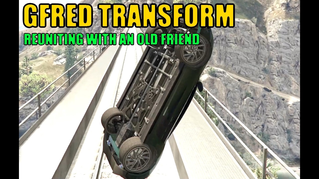 GFred Transform - CLOSE SHAVE & RE-VISITING MY VERY FIRST CAR IN GTAO