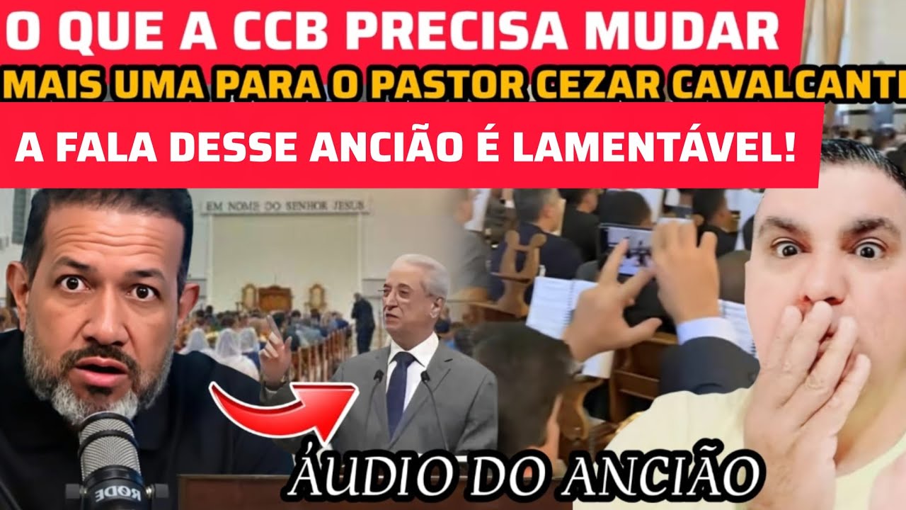 CCB- ANCIÃO MANDA MENTIR SOBRE BATISMO, IRMÃO LIGA PARA O SEZAR CALVACANTE.#ccb #ccboficial