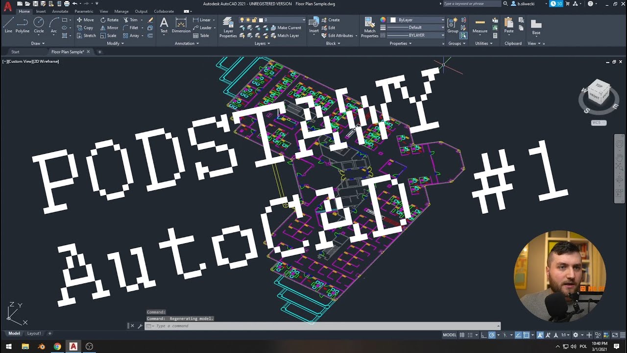 #No_Problem_O - AutoCAD 21 PODSTAWY - #1 - Pierwsze kroki