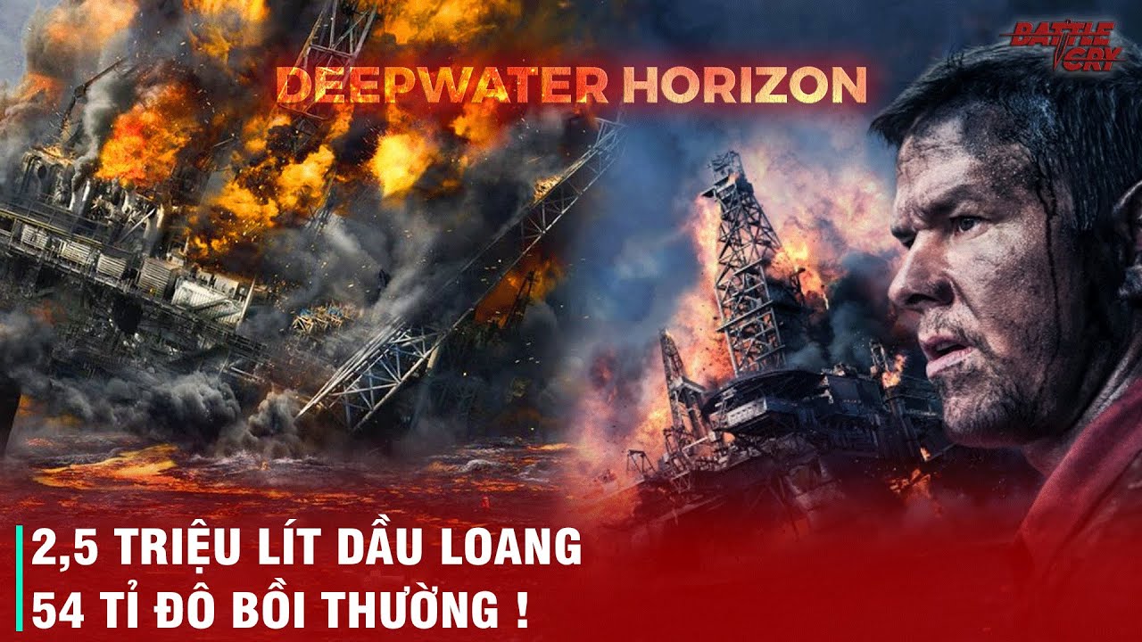 VỤ NỔ GIÀN KHOAN DEEPWATER HORIZON - THẢM HỌA TRÀN DẦU KINH HOÀNG NHẤT LỊCH SỬ NHÂN LOẠI