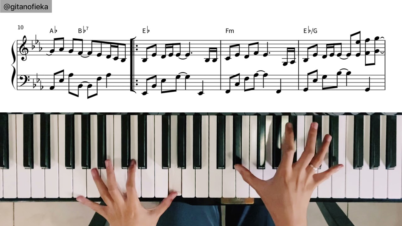 Perhaps Love(사랑인가요) - Eric Nam, CHEEZE - Princess Hours OST | Piano Cover with Sheet | Piano Chord