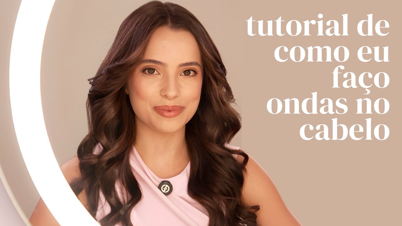 O passo a passo de como eu faço ondas no meu cabelo!